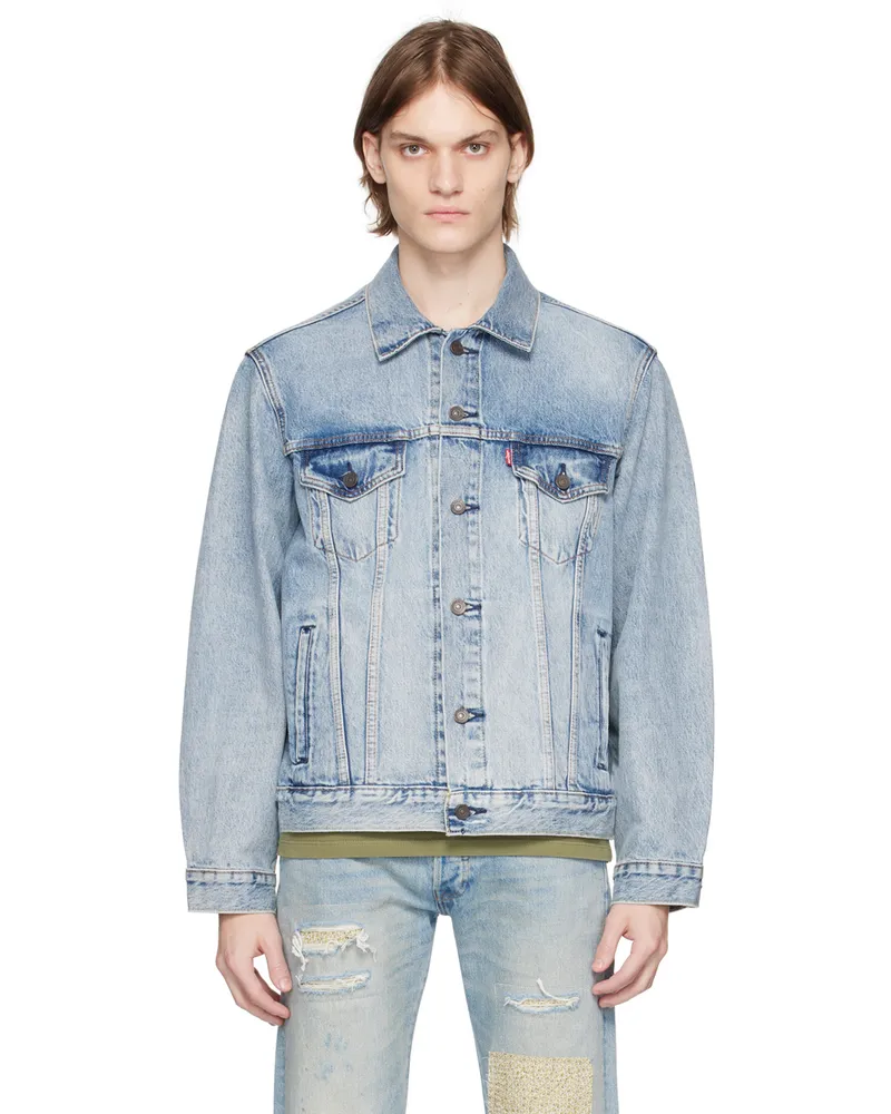 Levi's Indigo Vintage Trucker Denim Jacket Light