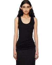 Helmut Lang Black Convertible Tank Top Black