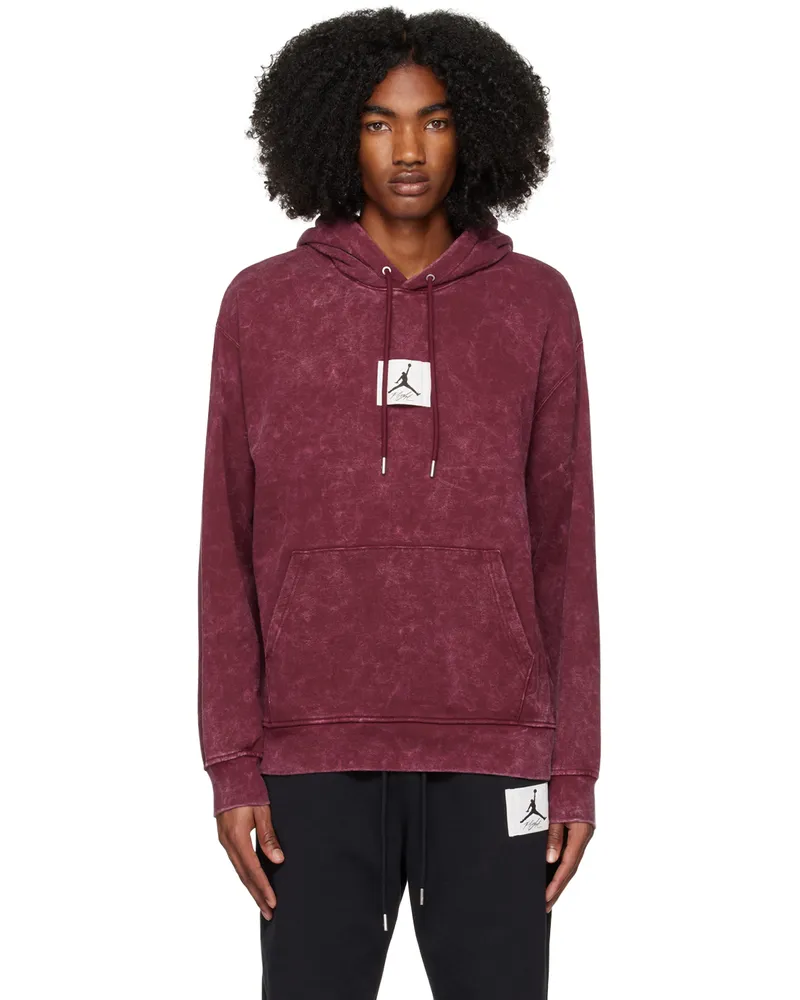 Nike Burgundy Flight Hoodie Cherrywood