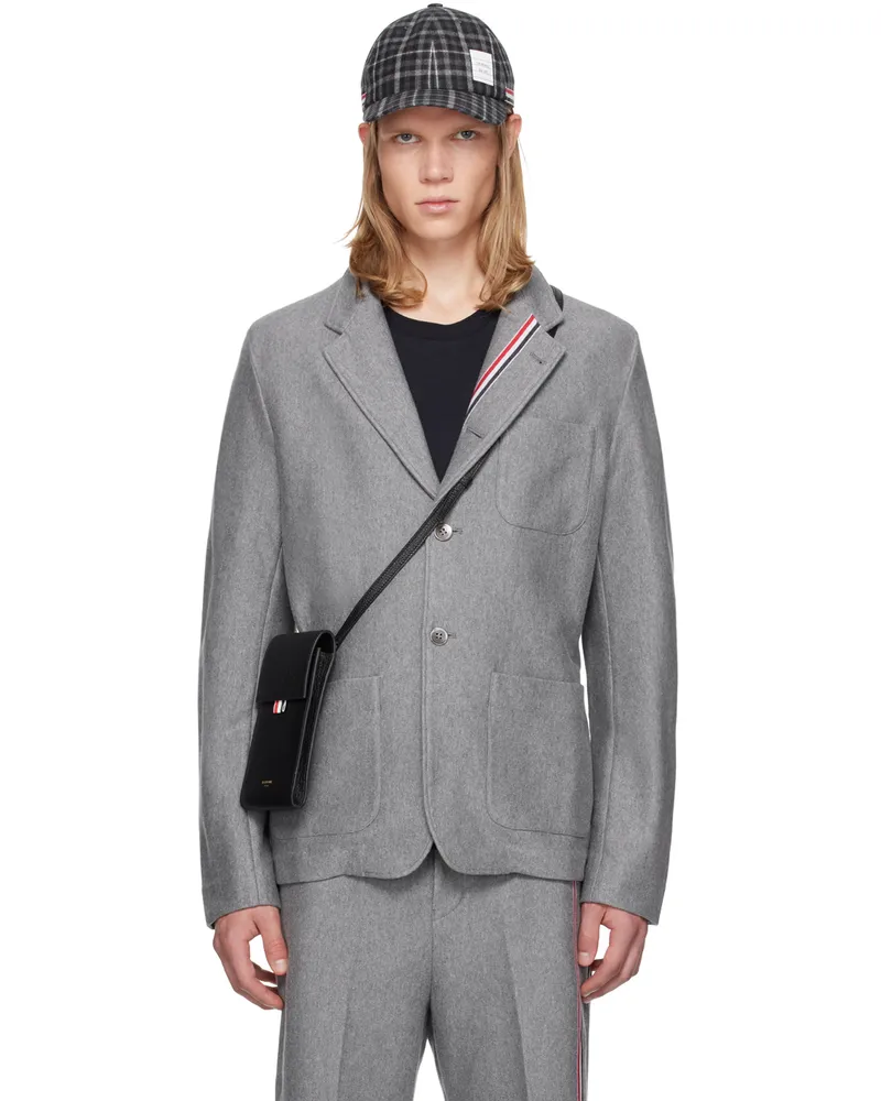 Thom Browne Gray Sack Blazer 035