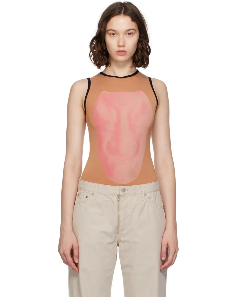 Baserange Beige Alloy Bodysuit Aural