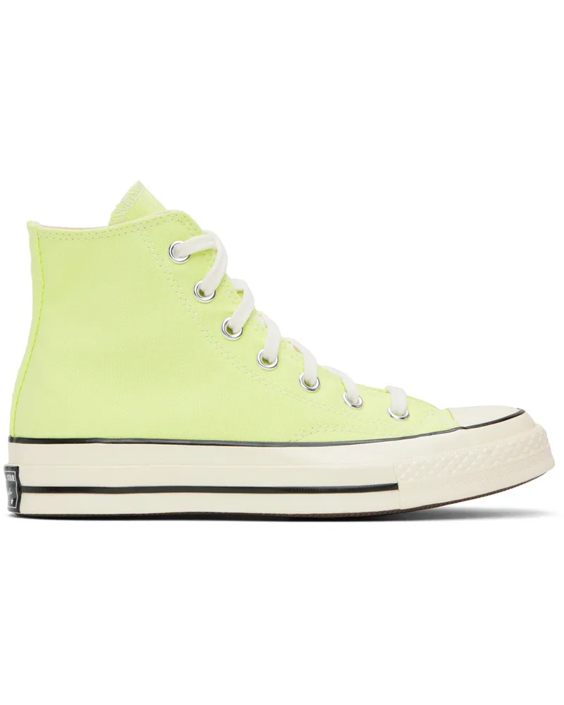 Converse Green Chuck 70 High Top Sneakers Citron