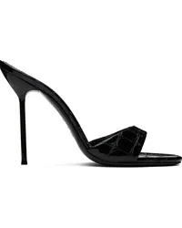 Paris Texas Black Lidia Heeled Sandals Black