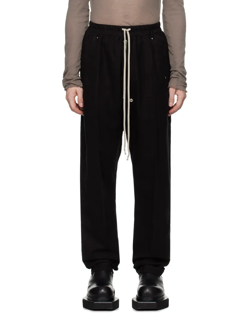 Rick Owens Black Porterville Bela Trousers 09