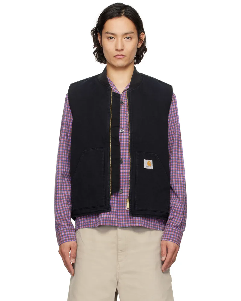 Carhartt WIP Black Classic Vest 894o