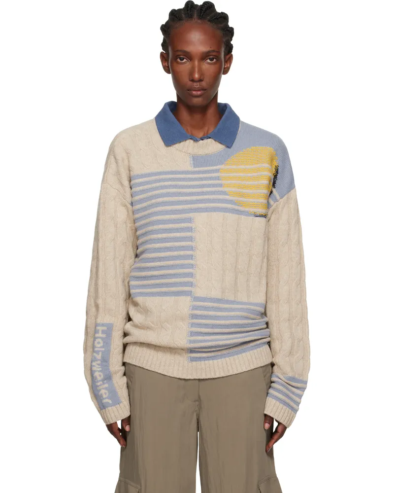 Holzweiler Gray Retro Sun Sweater 1007