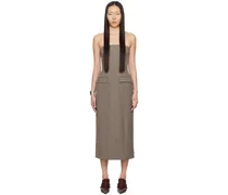 Brown Callie Maxi Dress