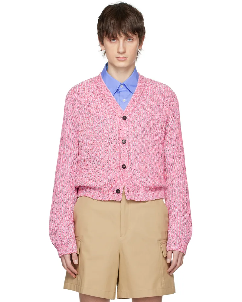 Wooyoungmi Pink Hardware Cardigan Pink