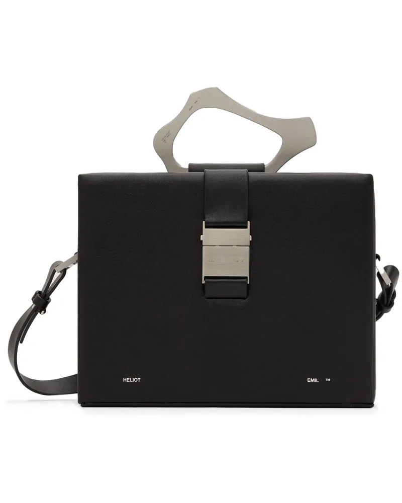 Heliot Emil Black Excluse Box Bag Black