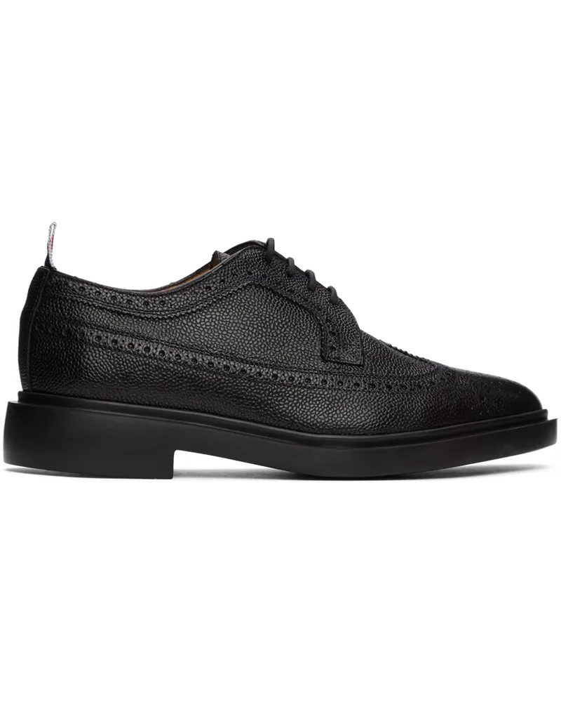 Thom Browne Black Classic Longwing Brogues Black