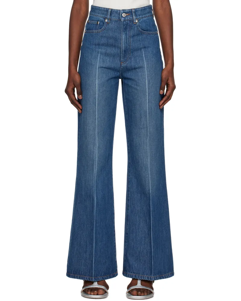 A.P.C. Indigo Natacha Ramsay-Levi Edition Clinteau Jeans Ial