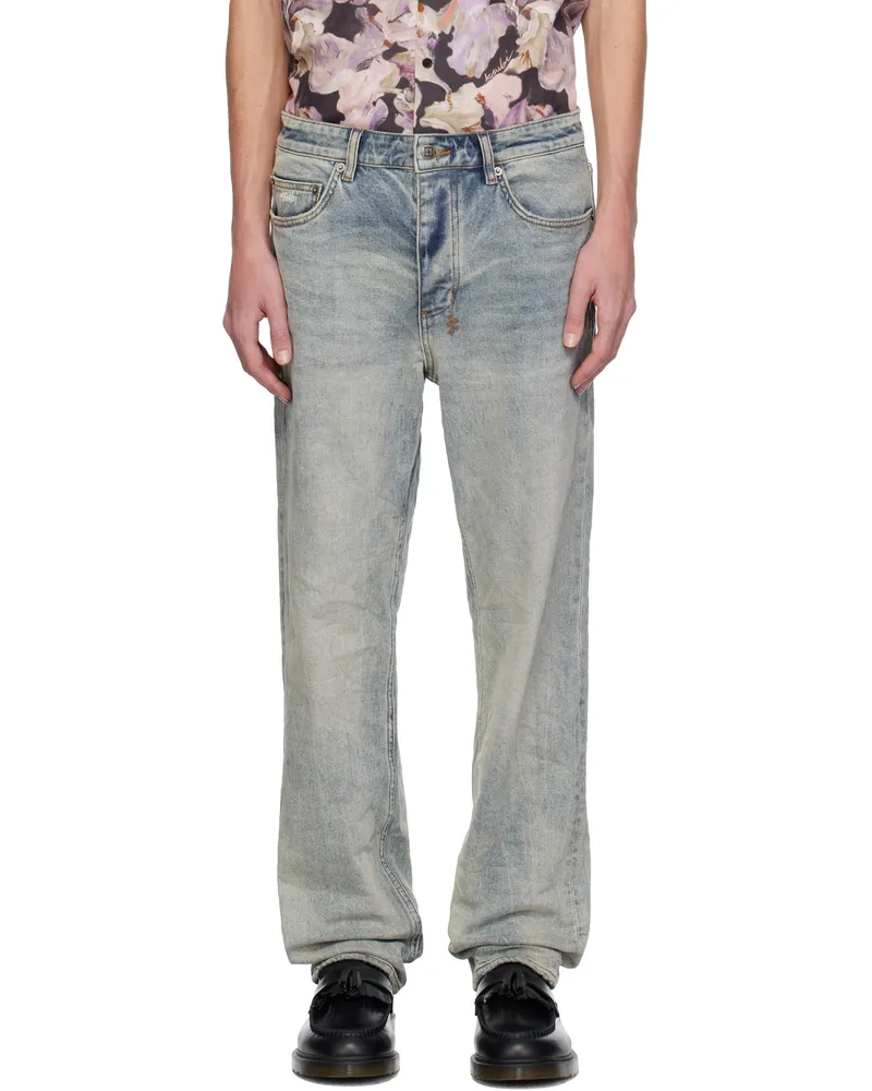 ksubi Blue Hazlow Stairway Jeans Denim