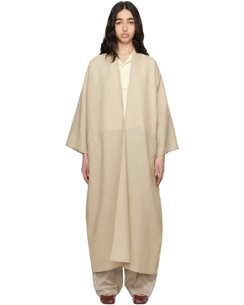 Sofie D'Hoore Beige Cabo Coat Straw