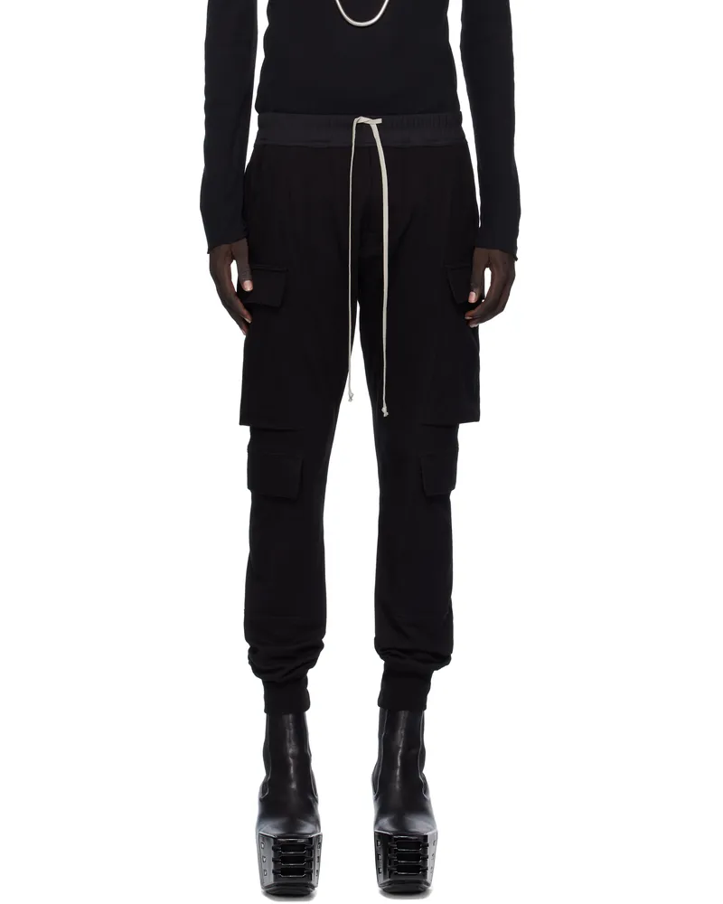 Rick Owens Black Concordians Mastodon Megacargo Pants 09