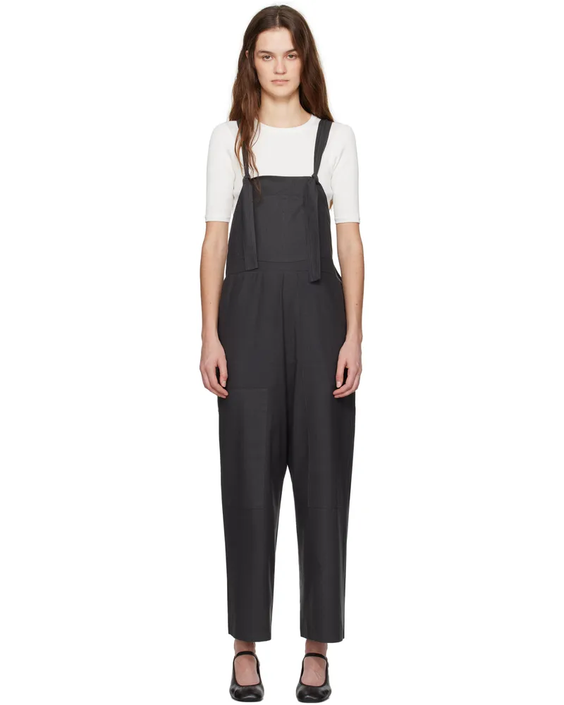 Baserange Gray Gren Overalls Bridge