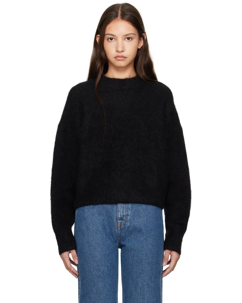 Filippa K Black Fluffy Sweater 0240