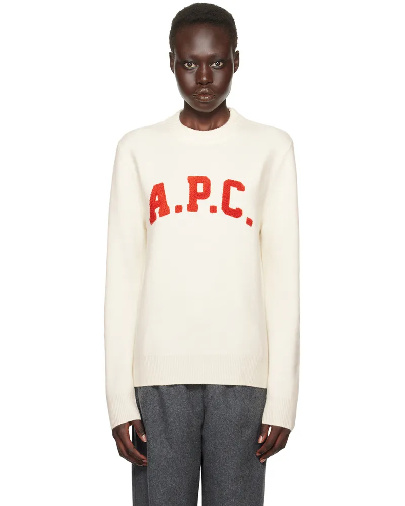 A.P.C. Off-White Joshua Sweater Aad