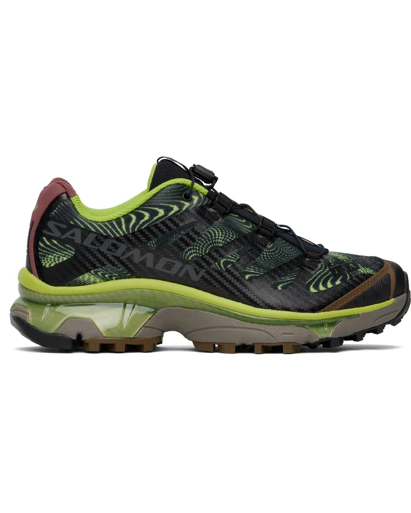 Salomon Black & Green XT-4 OG R.A.D Sneakers Black