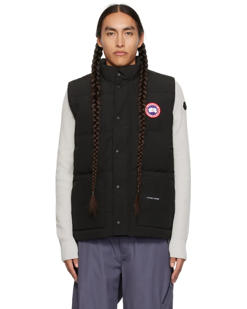 Canada Goose Black Freestyle Down Vest Black