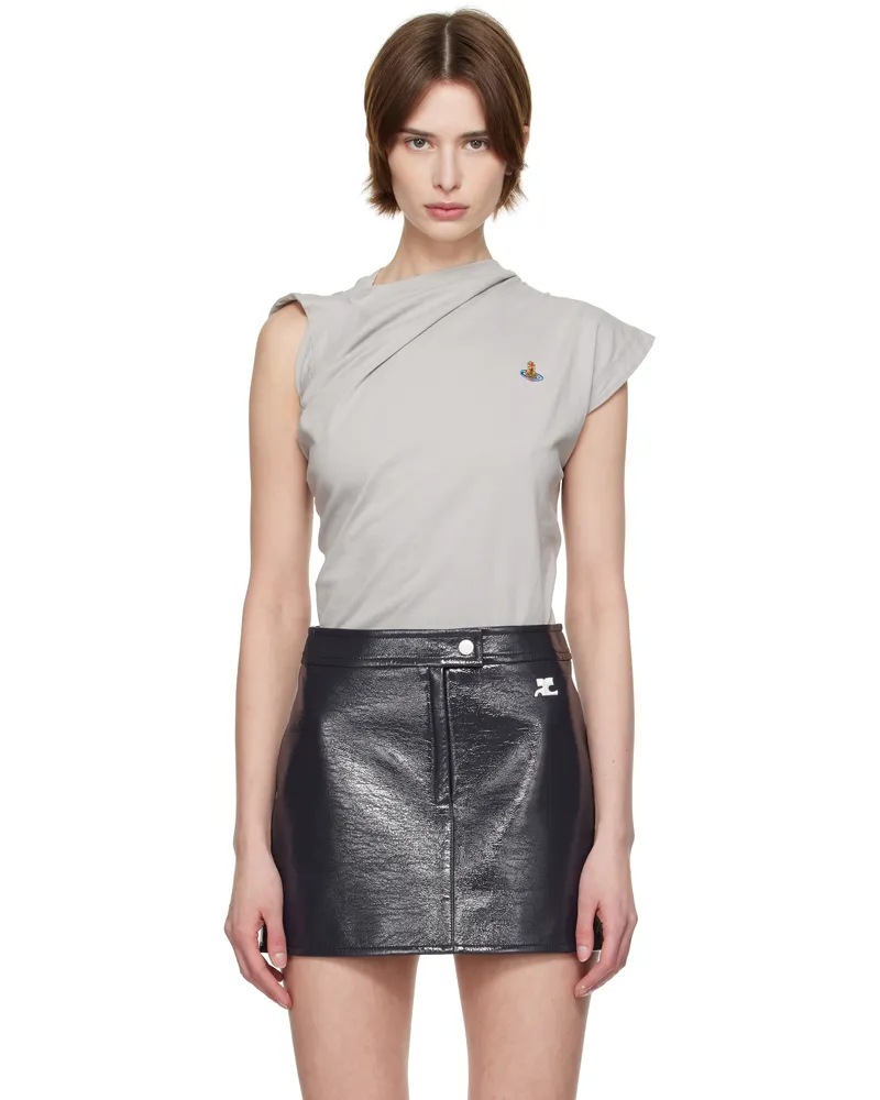Vivienne Westwood Gray Hebo T-Shirt A413