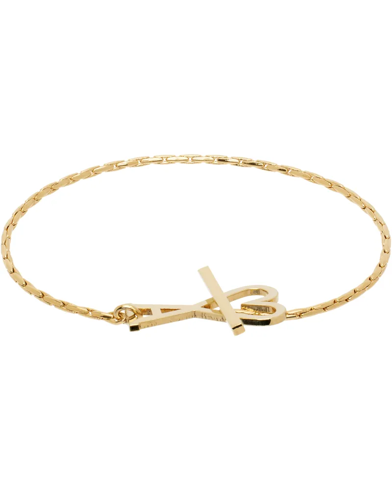 AMI Paris Gold Ami de Coeur Bracelet Gold