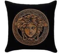 Black Studded Icon Cushion