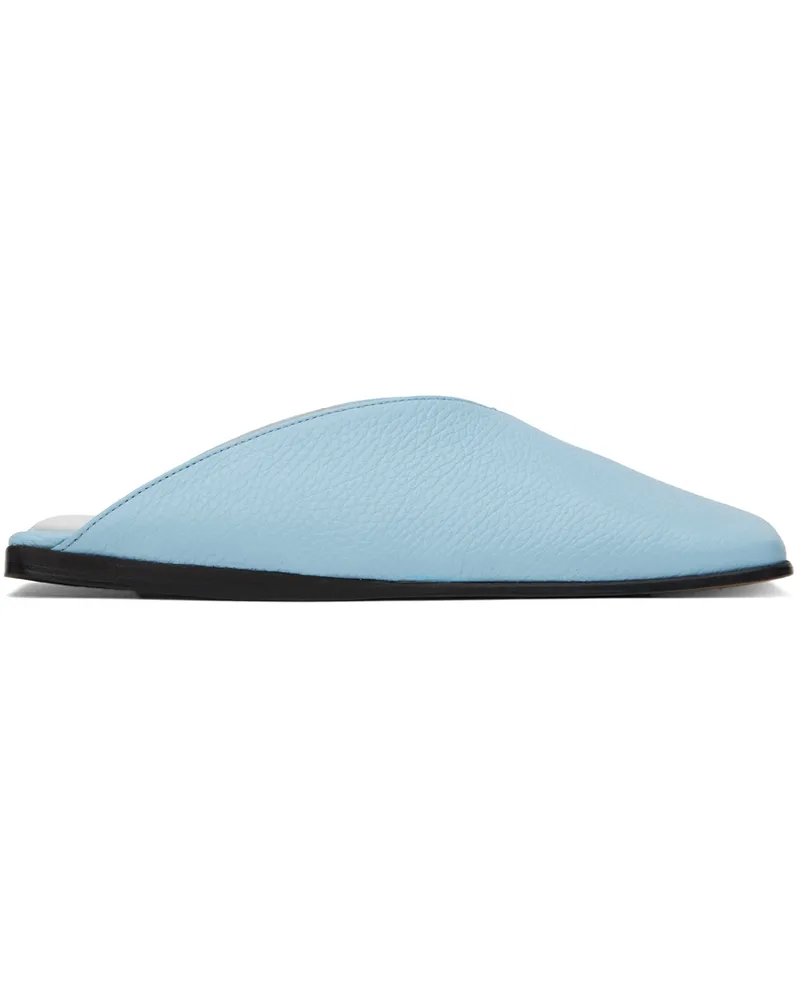 Maison Margiela Blue Square Toe Slippers T6145