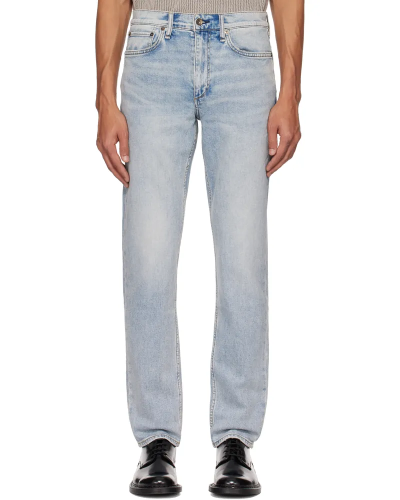Rag & Bone Blue Fit 2 Slim Fit Jeans Flynn