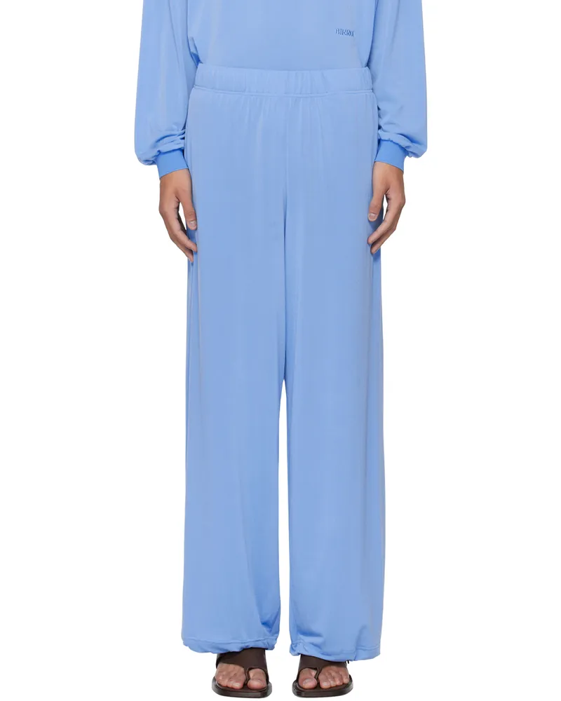 Birrot Blue Lay1 Boxy Trousers Sky