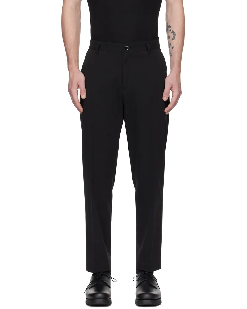 Neighborhood Black Ankle Trousers Black