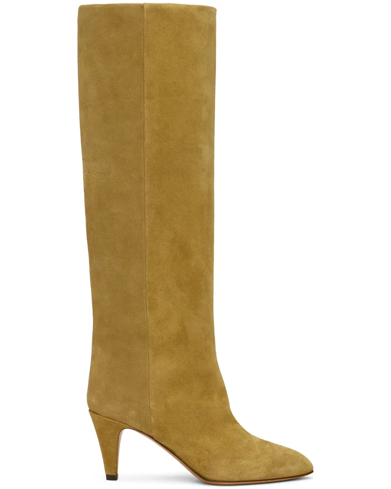 Isabel Marant Khaki Laspi Boots 50ta