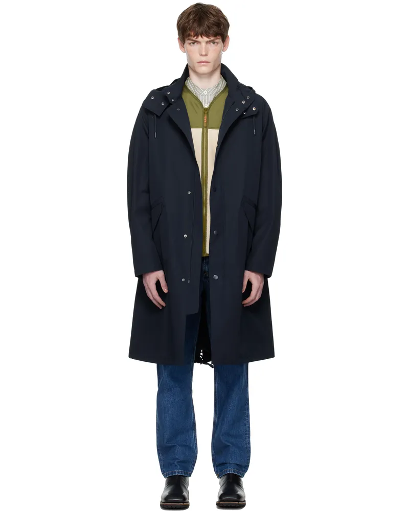 A.P.C. Navy Antonin Parka Iak