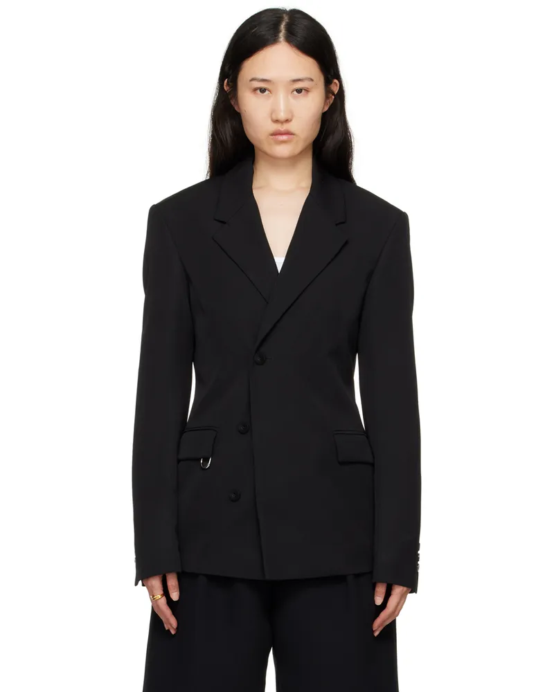 Jacquemus Black Les Classiques 'La Veste Melo' Blazer 990