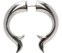 Silver Stem Single Earring