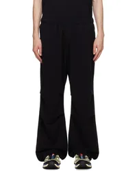 Maison Margiela Black Tucked Sweatpants Black