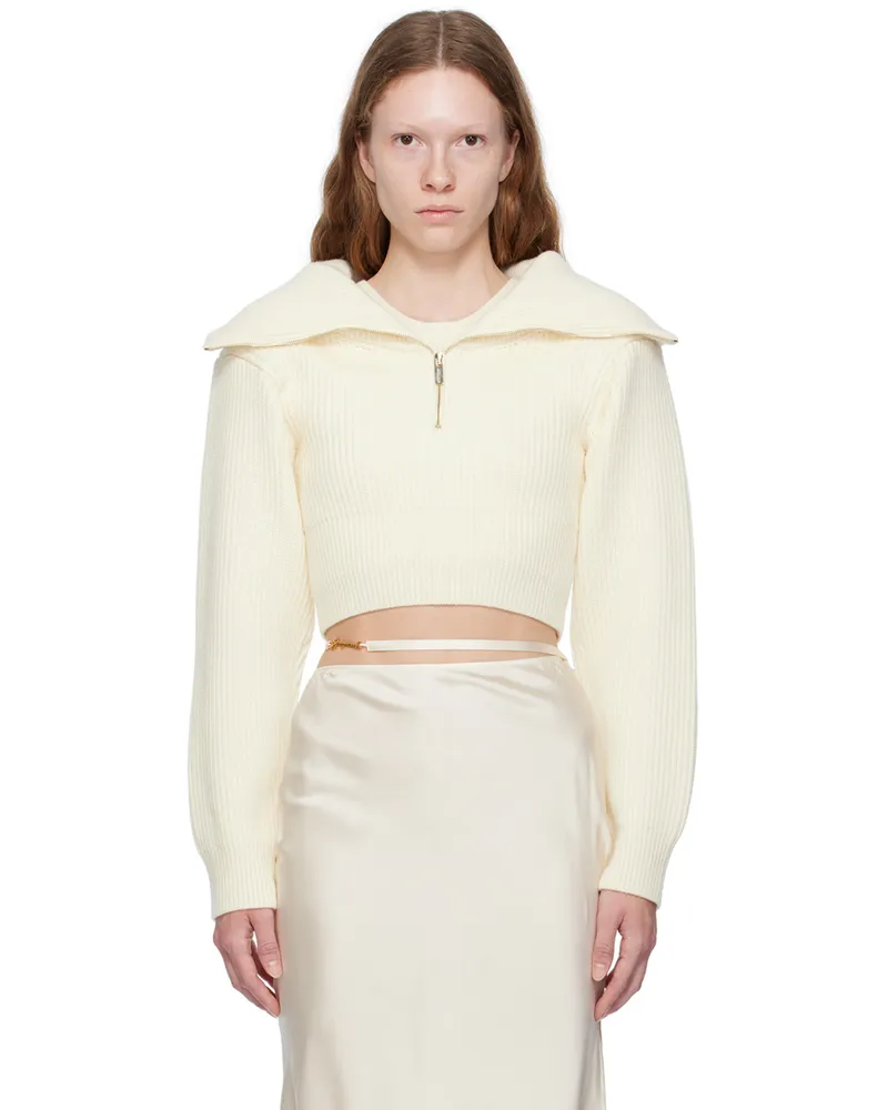 Jacquemus Off-White Le Papier 'La Maille Risoul' Sweater 110