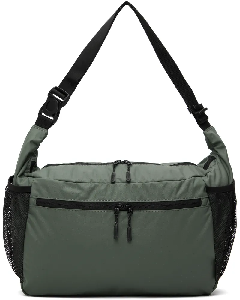 Snow Peak Gray Everyday Use Middle Shoulder Bag Grey