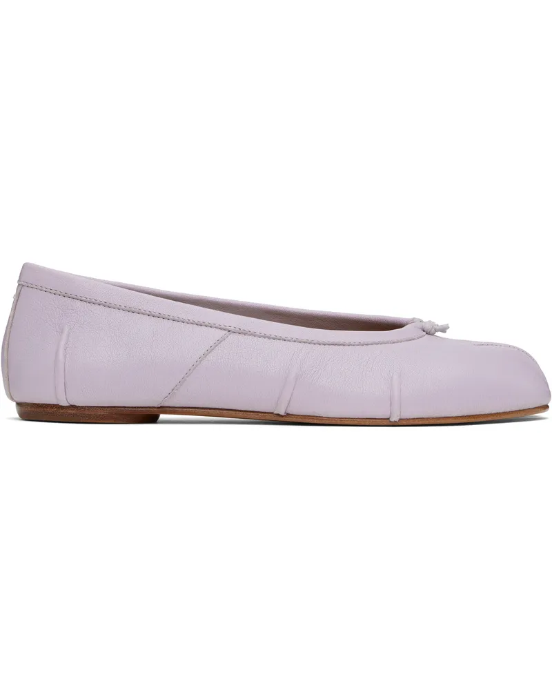 Maison Margiela Purple Tabi New Ballerina Flats T5186