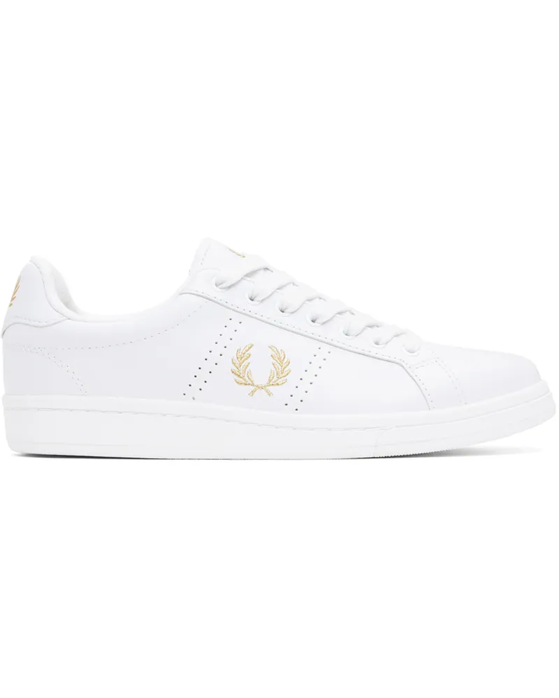 Fred Perry White B6312 Sneakers T31