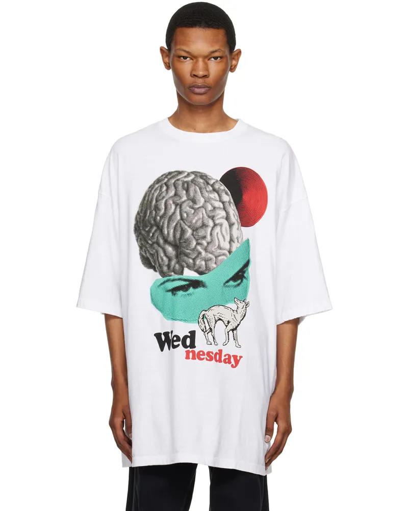 Undercover White 'Wednesday' T-Shirt White