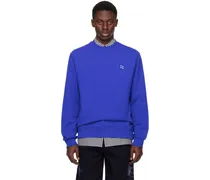 Blue Significant Patch Sweatshirt