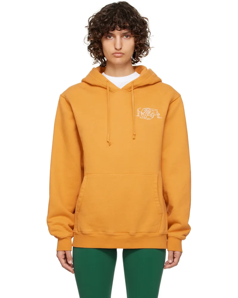 Palmes Yellow Joe Heavy Hoodie Nugget