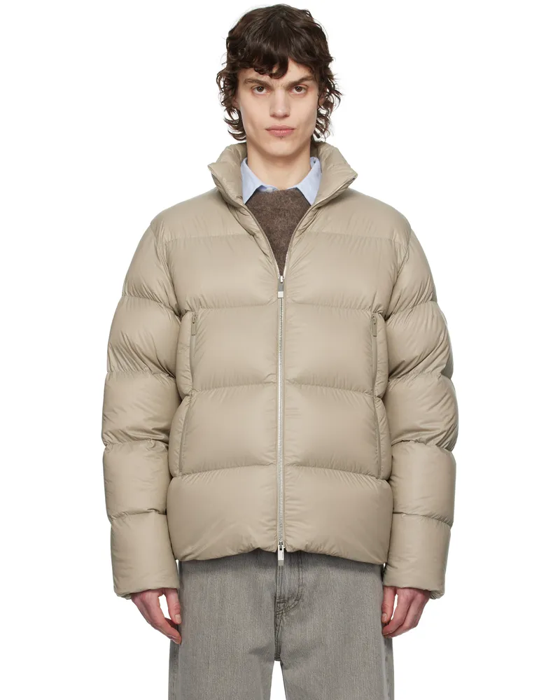 Moncler Beige Tarn Down Jacket 207