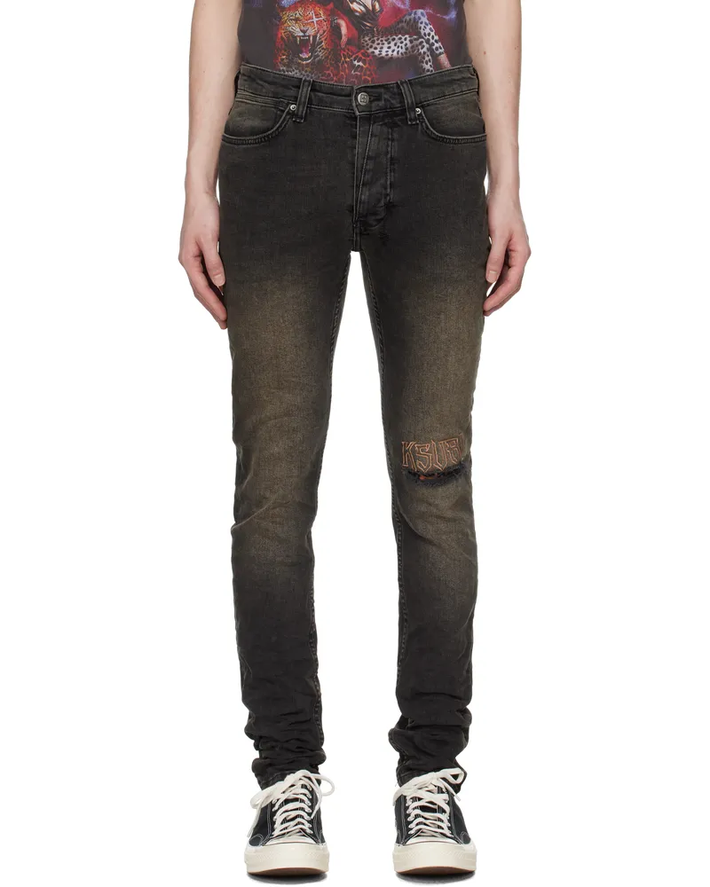 ksubi Black Van Winkle Jeans Black