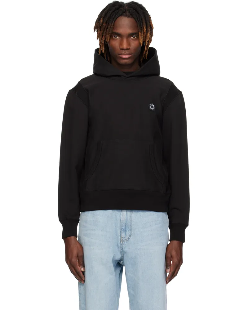 Kenzo Black Kenzo Paris 'Boke Flower 2.0' Embroidered Hoodie Black