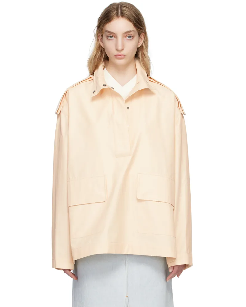 Studio Nicholson Beige Enzo Jacket Linen