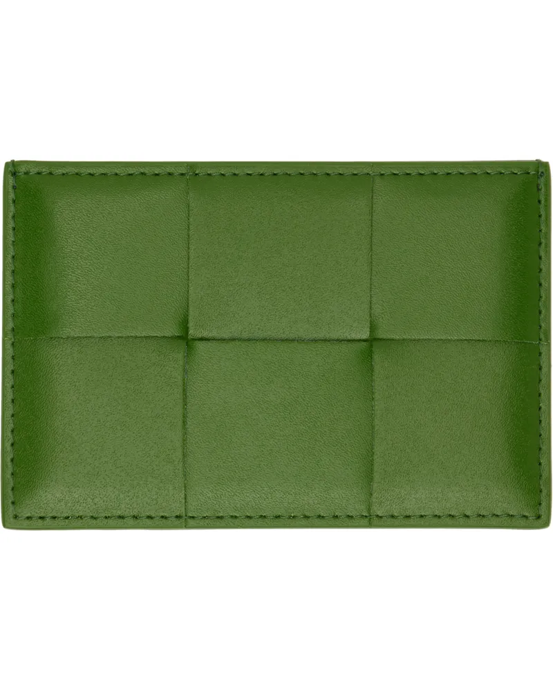 Bottega Veneta Green Credit Card Holder 3139