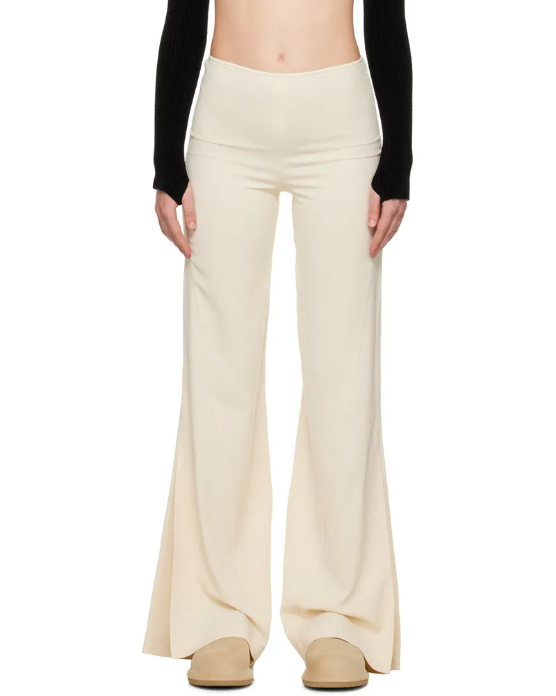 Jacquemus Off-White 'Le Pantalon Soffio' Trousers 110