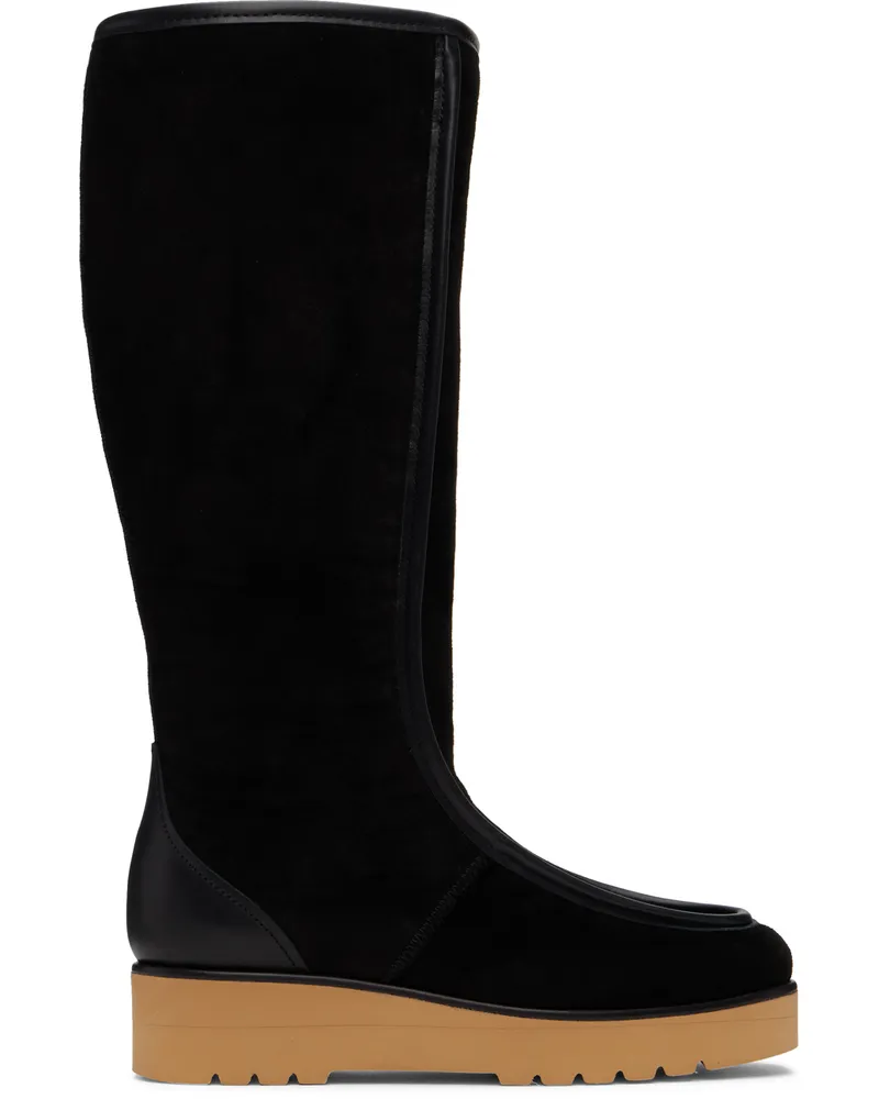 Gabriela Hearst Black Shearling Tayna Boots Blk