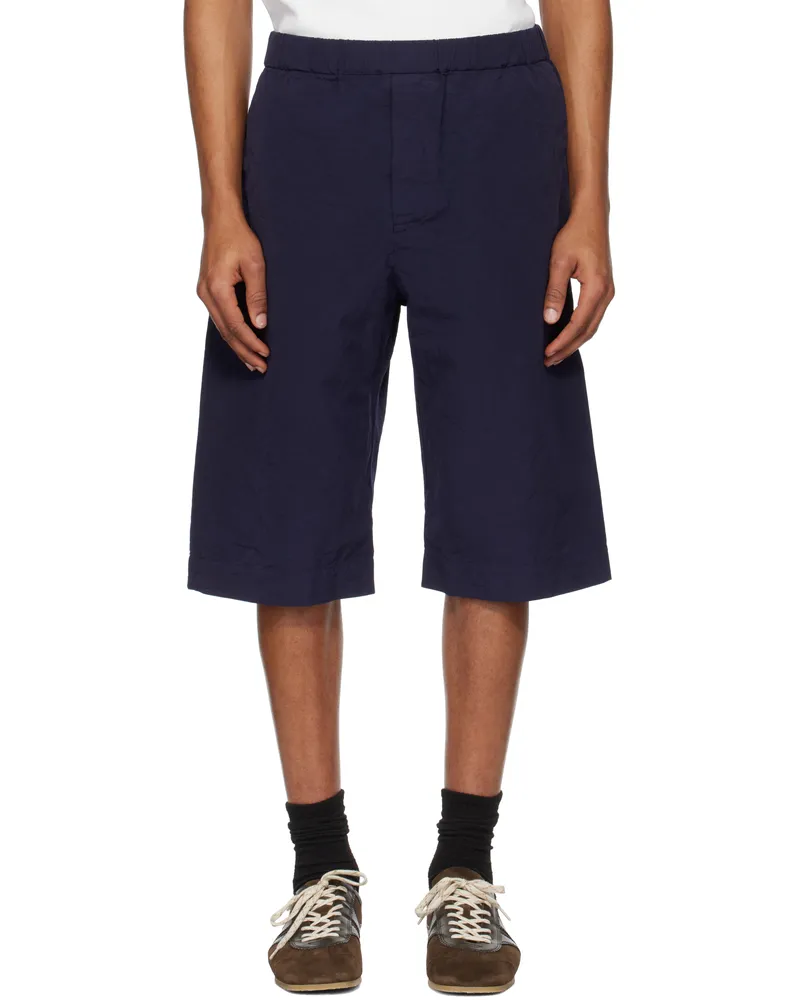 Casey Casey Navy Jog Ah Shorts Navy